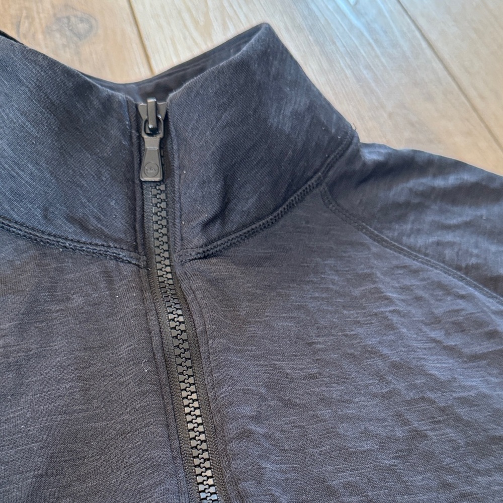 Peter Millar Eclipse Black Quarter-Zip Sweatshirt… - image 2